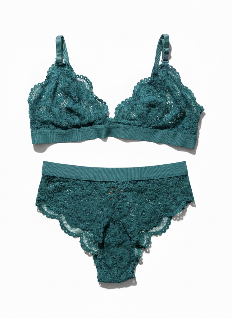 Deep Petrol Lingerie set