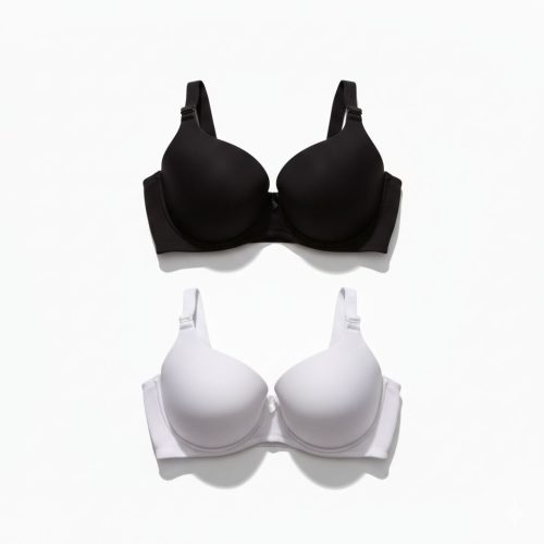 2pk Silk Wierd Full Cup T-shirt bra